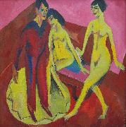 Ernst Ludwig Kirchner, Dance School,